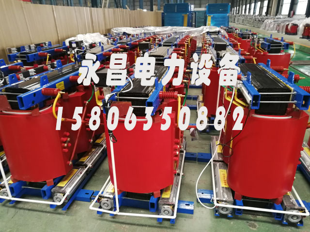 怒江1000KVA干式变压器